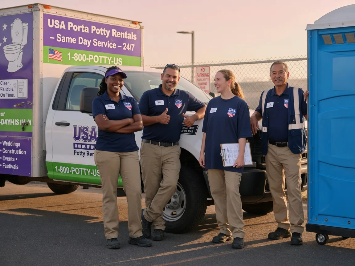 Porta Potty Rental company in Walnut, IL